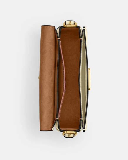 Coach Zoe Shoulder Bag 20 (YELLOW)