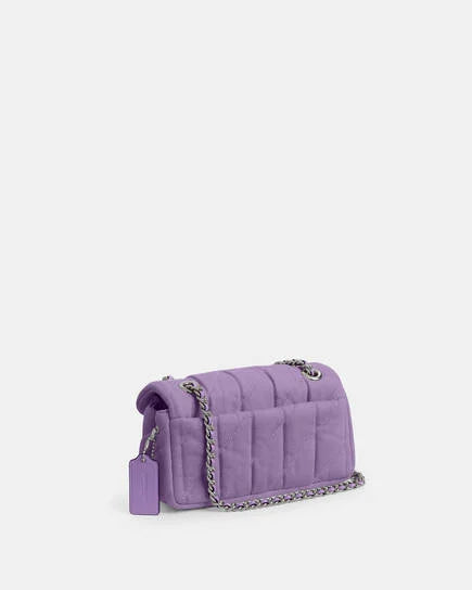 Coach Tabby Shoulder Bag 20 With Quilting (PURPLE)