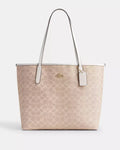 Coach City Tote Bag In Signature Canvas
