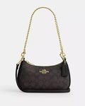 Coach Teri Mini Crossbody Bag In Signature Canvas